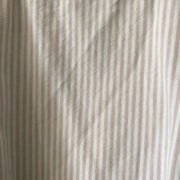 H M Bundle Striped Button-down Oversized Shirt - Picture 4 of 8